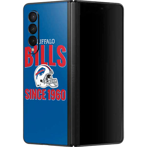 NFL Buffalo Bills Helmet Galaxy Z Fold3 5G Skin