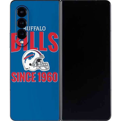 NFL Buffalo Bills Helmet Galaxy Z Fold4 5G Skin