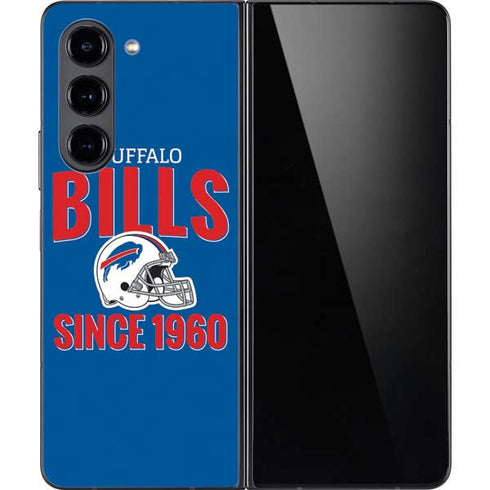 NFL Buffalo Bills Helmet Galaxy Z Fold5 5G Skin