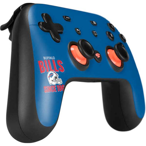 NFL Buffalo Bills Helmet Google Stadia Controller Skin