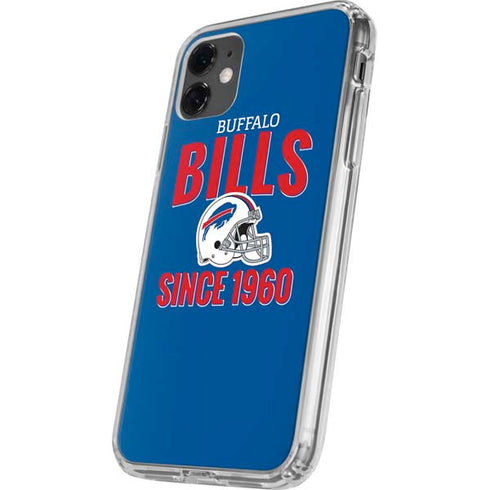 NFL Buffalo Bills Helmet iPhone 11 Clear Case