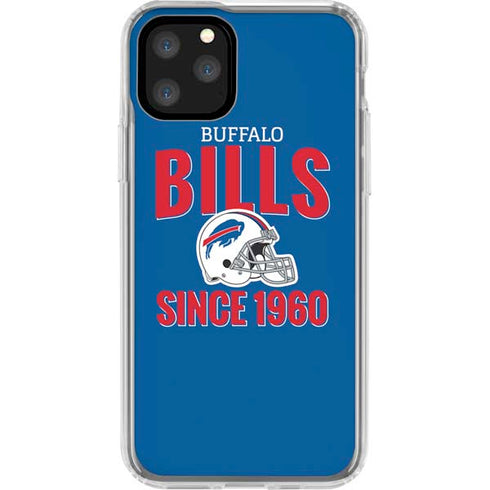 NFL Buffalo Bills Helmet iPhone 11 Pro Clear Case
