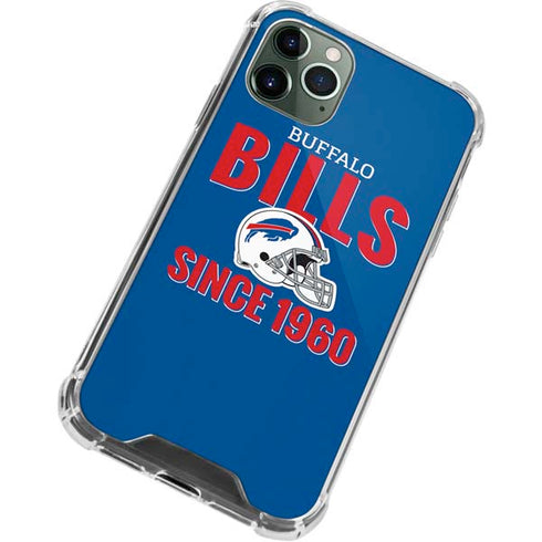 NFL Buffalo Bills Helmet iPhone 11 Pro Max Clear Case