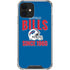 NFL Buffalo Bills Helmet iPhone 12 Clear Case