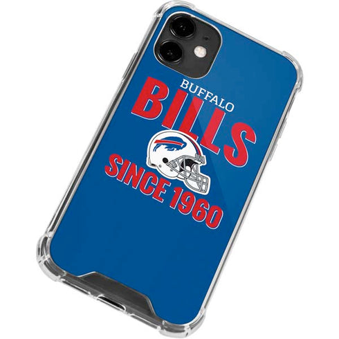 NFL Buffalo Bills Helmet iPhone 12 Mini Clear Case