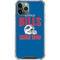NFL Buffalo Bills Helmet iPhone 12 Pro Max Clear Case