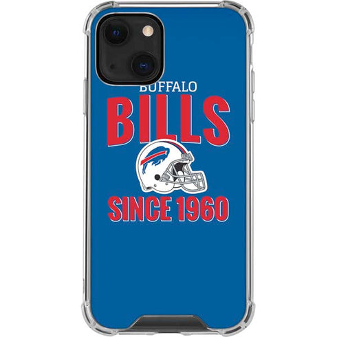 NFL Buffalo Bills Helmet iPhone 13 Mini Clear Case