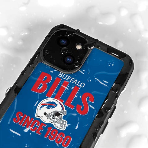 NFL Buffalo Bills Helmet iPhone 13 Mini Waterproof Case