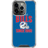 NFL Buffalo Bills Helmet iPhone 13 Pro Clear Case
