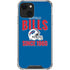 NFL Buffalo Bills Helmet iPhone 14 Clear Case