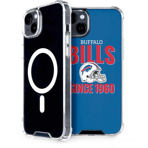 NFL Buffalo Bills Helmet iPhone 15 Plus MagSafe Case