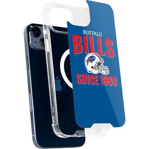 NFL Buffalo Bills Helmet iPhone 15 Plus MagSafe Case