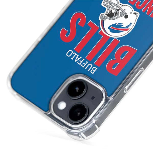 NFL Buffalo Bills Helmet iPhone 15 Plus MagSafe Case
