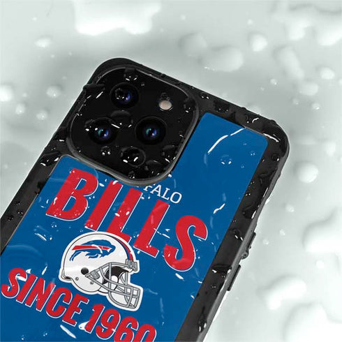 NFL Buffalo Bills Helmet iPhone 14 Pro Max Waterproof Case
