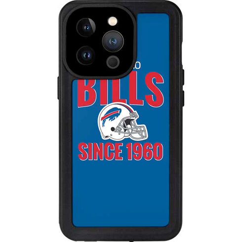 NFL Buffalo Bills Helmet iPhone 14 Pro Waterproof Case
