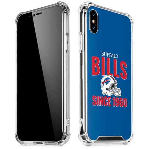 NFL Buffalo Bills Helmet iPhone XS Max Clear Case