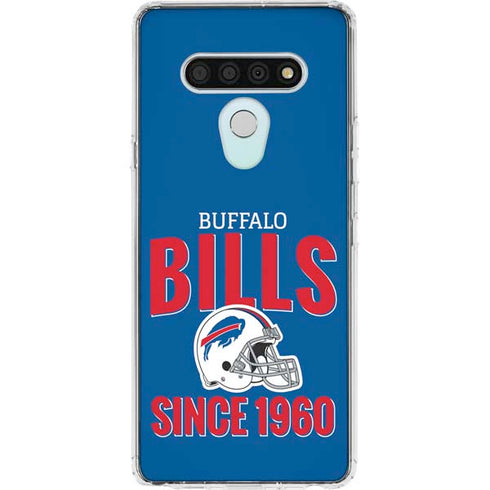 NFL Buffalo Bills Helmet LG Stylo 6 Clear Case