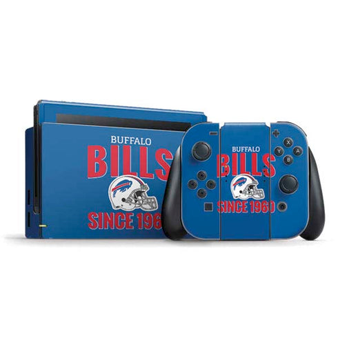 NFL Buffalo Bills Helmet Nintendo Switch Bundle Skin