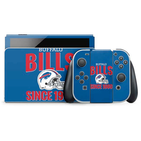 NFL Buffalo Bills Helmet Nintendo Switch OLED (2021) Skin