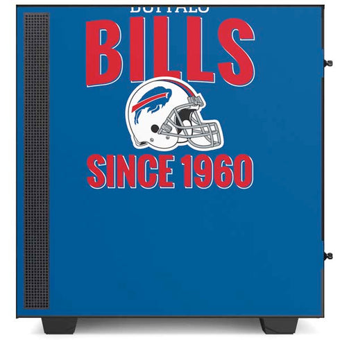 NFL Buffalo Bills Helmet NZXT H510 Compact ATX Mid-Tower Case Skin