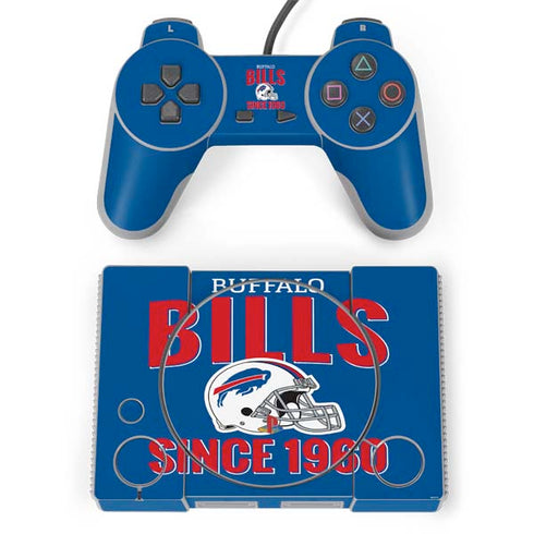 NFL Buffalo Bills Helmet PlayStation Classic Bundle Skin