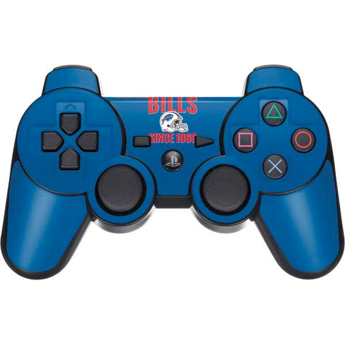 NFL Buffalo Bills Helmet PS3 Dual Shock wireless controller Skin