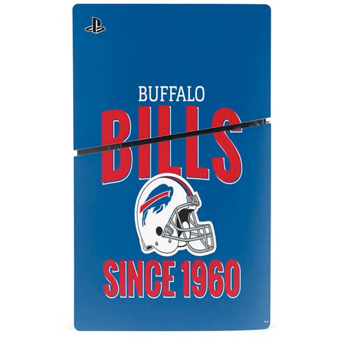 NFL Buffalo Bills Helmet PS5 Slim Digital Edition Bundle Skin