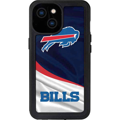 NFL Buffalo Bills iPhone 13 Mini Waterproof Case