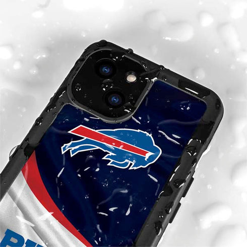 NFL Buffalo Bills iPhone 13 Mini Waterproof Case