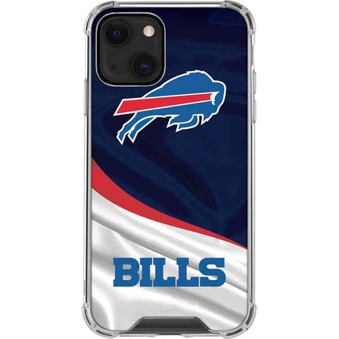 NFL Buffalo Bills iPhone 14 Plus Clear Case