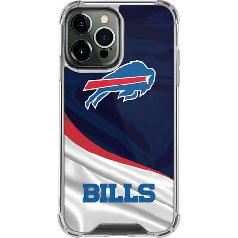 NFL Buffalo Bills iPhone 14 Pro Max Clear Case