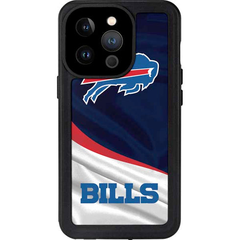 NFL Buffalo Bills iPhone 14 Pro Waterproof Case
