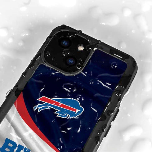 NFL Buffalo Bills iPhone 15 Plus Waterproof Case