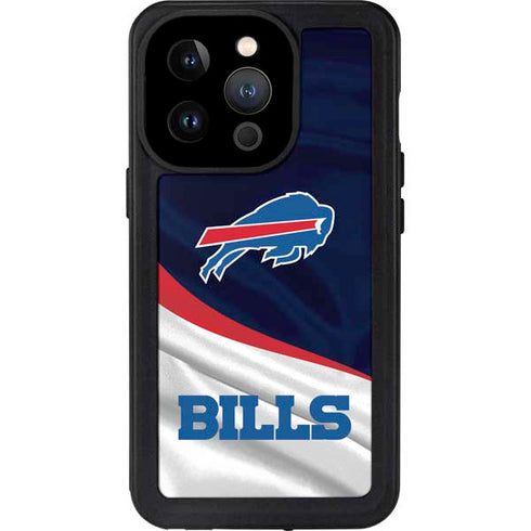 NFL Buffalo Bills iPhone 15 Pro Waterproof Case