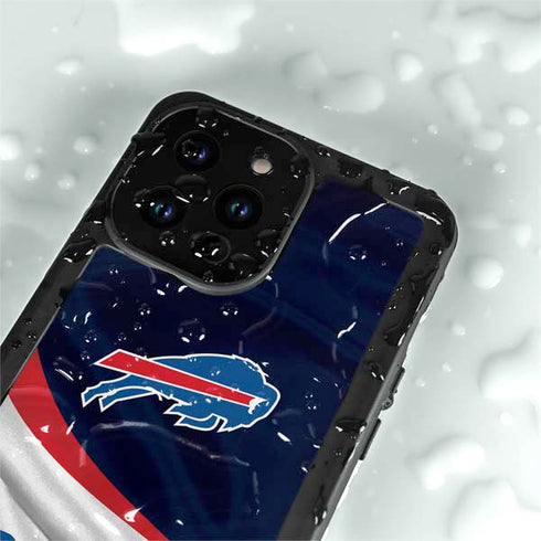 NFL Buffalo Bills iPhone 15 Pro Waterproof Case