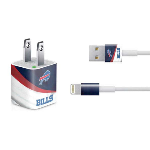 NFL Buffalo Bills iPhone Charger (5W USB) Skin