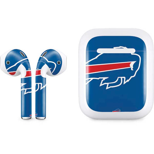 NFL Buffalo Bills Large Logo Apple AirPods Skin