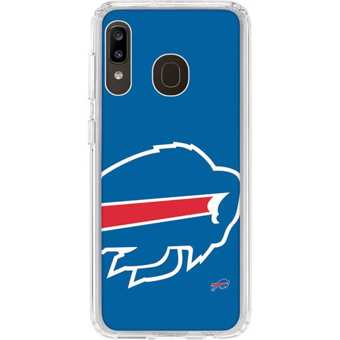 NFL Buffalo Bills Large Logo Galaxy A20 Clear Case