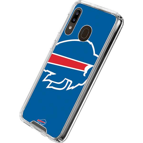 NFL Buffalo Bills Large Logo Galaxy A30 Clear Case