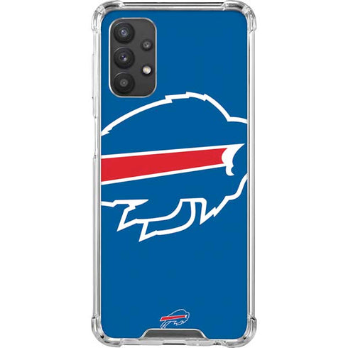 NFL Buffalo Bills Large Logo Galaxy A32 5G Clear Case