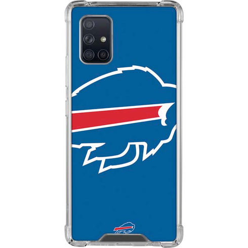 NFL Buffalo Bills Large Logo Galaxy A71 5G Clear Case