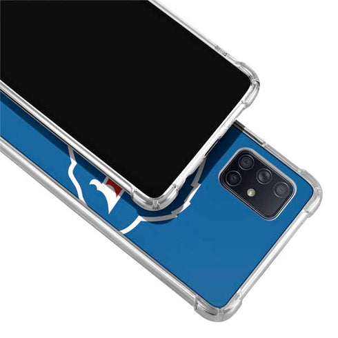 NFL Buffalo Bills Large Logo Galaxy A71 5G Clear Case