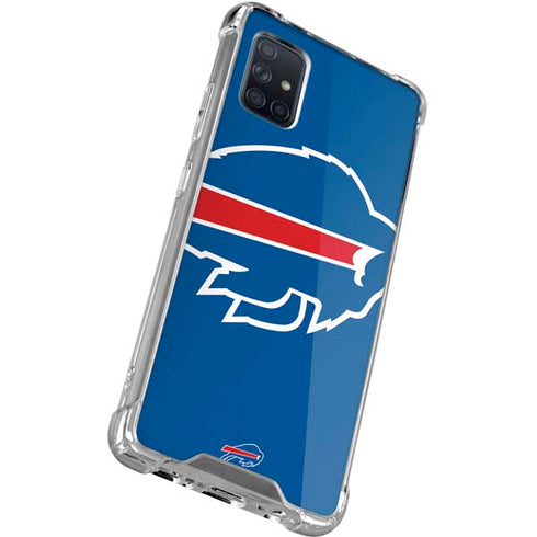NFL Buffalo Bills Large Logo Galaxy A71 5G Clear Case