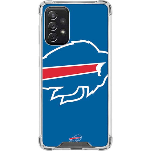 NFL Buffalo Bills Large Logo Galaxy A72 5G Clear Case