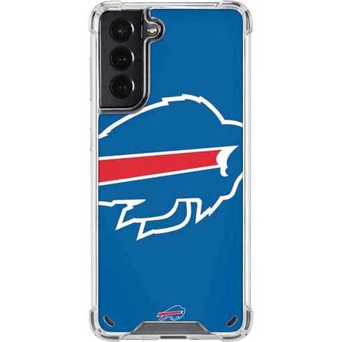 NFL Buffalo Bills Large Logo Galaxy S21 5G Clear Case