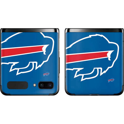 NFL Buffalo Bills Large Logo Galaxy Z Flip Skin