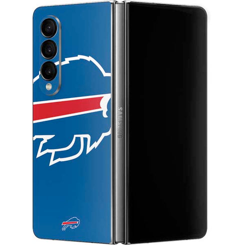 NFL Buffalo Bills Large Logo Galaxy Z Fold4 5G Skin
