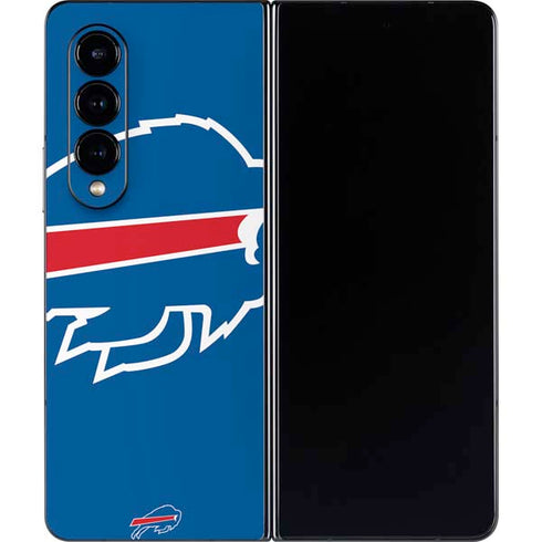 NFL Buffalo Bills Large Logo Galaxy Z Fold4 5G Skin