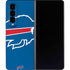 NFL Buffalo Bills Large Logo Galaxy Z Fold4 5G Skin