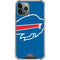 NFL Buffalo Bills Large Logo iPhone 11 Pro Max Clear Case